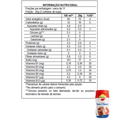 ACHOCOLATADO NEW CHOCO DIET LOWCUCAR POTE 210G