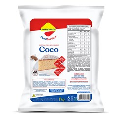 BOLO LOWCUCAR ZERO SABOR COCO 1KG