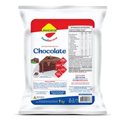 BOLO LOWCUCAR ZERO SABOR CHOCOLATE 1KG