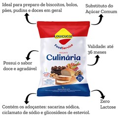 ADOCANTE CULINARIA LOWCUCAR COM STEVIA 1KG