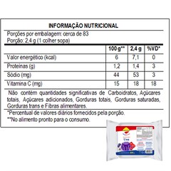 GELATINA LOWCUCAR SABOR UVA REFIL 200G