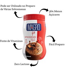 ACHOCOLATADO MAGRO LIGHT POTE 300G