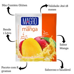 DISPLAY REFRESCO MAGRO  DIET MANGA 15X8G