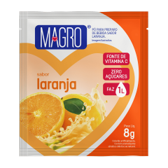 DISPLAY REFRESCO MAGRO  DIET LARANJA 15X8G
