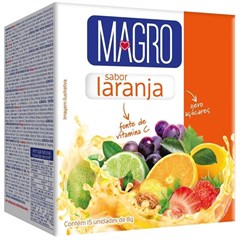 DISPLAY REFRESCO MAGRO  DIET LARANJA 15X8G