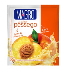 DISPLAY REFRESCO MAGRO  DIET PESSEGO 15X8G
