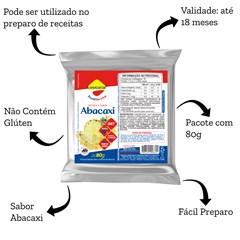 REFRESCO MAGRO SABOR ABACAXI ZERO ACUCARES REFIL 80G