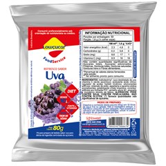 REFRESCO MAGRO SABOR UVA ZERO ACUCARES REFIL 80G