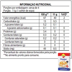 MANJAR LOWCUCAR SABOR COCO ZERO ACUCARES 45G