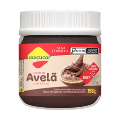 CREME DE AVELA C/ CACAU ZERO LOWCUCAR PT 150G