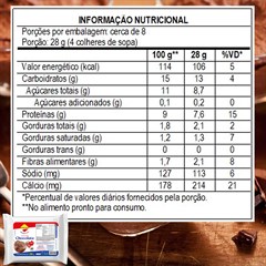 MOUSSE LOWCUCAR ZERO ACUCARES SABOR CHOCOLATE 210G
