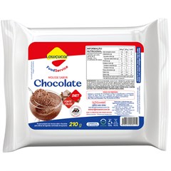 MOUSSE LOWCUCAR ZERO ACUCARES SABOR CHOCOLATE 210G