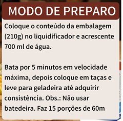 MOUSSE LOWCUCAR ZERO ACUCARES SABOR LIMAO 210G