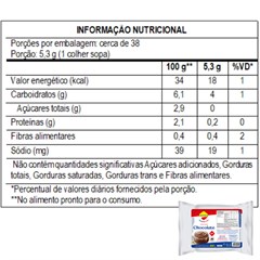 PUDIM LOWCUCAR ZERO ACUCARES SABOR CHOCOLATE 200G