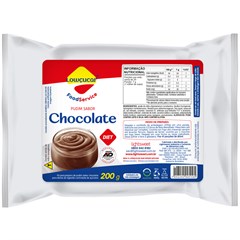 PUDIM LOWCUCAR ZERO ACUCARES SABOR CHOCOLATE 200G