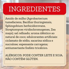 PUDIM LOWCUCAR ZERO ACUCARES SABOR COCO 200G