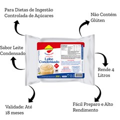 PUDIM LOWCUCAR ZERO ACUCARES SABOR LEITE CONDENSAD