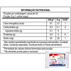 PO PREP. PUDIM MORANGO FOOD SERVICE 200G