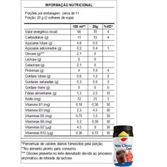 ACHOCOLATADO NEW CHOCO DARK LOWCUCAR 210G