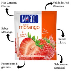 DISPLAY CHA VERDE MAGRO PESSEGO 15X8G