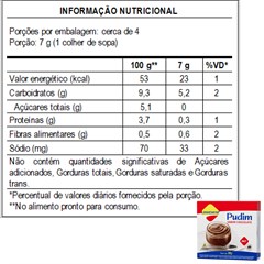 PO P/ PREP. PUDIM CHOCOLATE CARTUCHO 30G