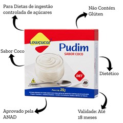 PO P/ PREP. PUDIM COCO  CARTUCHO 25G