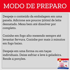 PO P/ PREP. PUDIM  MORANGO CARTUCHO 25G