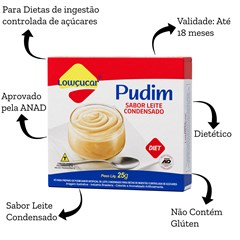 PO P/ PREP PUDIM LEITE CONDENSADO CARTUCHO 25G