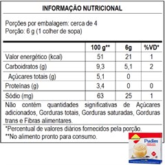 PO P/ PREP PUDIM LEITE CONDENSADO CARTUCHO 25G