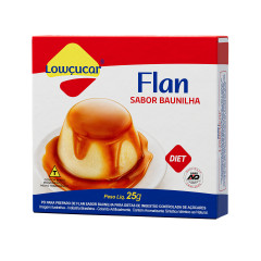 FLAN LOWCUCAR BAUNILHA 25G