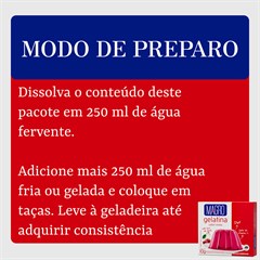 Gelatina Magro Com Sucralose Sabor Cereja 10g
