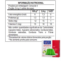 GELATINA MAGRO C/ SUCRALOSE LIMAO 10G