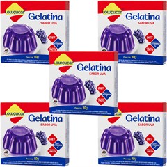 GELATINA LOWCUCAR UVA 10G