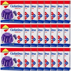GELATINA LOWCUCAR UVA 10G
