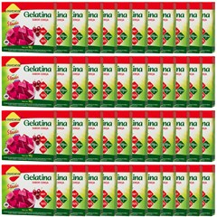 GELATINA LOWCUCAR PLUS COM STEVIA SABOR CEREJA 10G