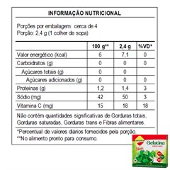 GELATINA LOWCUCAR PLUS COM STEVIA SABOR LIMAO 10G
