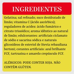 GELATINA LOWCUCAR PLUS COM STEVIA SABOR LIMAO 10G