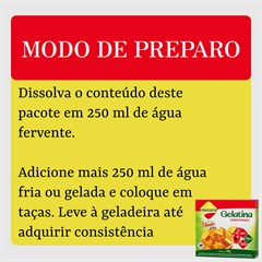 GELATINA LOWCUCAR PLUS COM STEVIA SABOR MANGA 10G