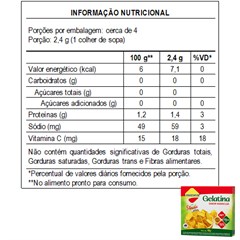 GELATINA LOWCUCAR PLUS COM STEVIA MARACUJA 10G