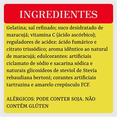 GELATINA LOWCUCAR PLUS COM STEVIA MARACUJA 10G