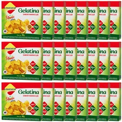GELATINA LOWCUCAR PLUS COM STEVIA MARACUJA 10G
