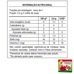 GELATINA LOWCUCAR PLUS COM STEVIA MORANGO 10G