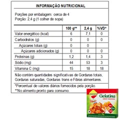 GELATINA LOWCUCAR PLUS COM STEVIA TANGERINA 10G