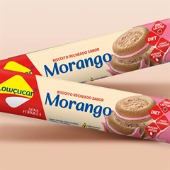 BISCOITO RECHEADO ZERO SABOR MORANGO 120G