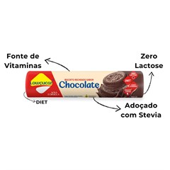 BISCOITO RECHEADO ZERO SABOR CHOCOLATE 120G