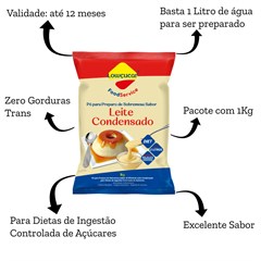 LEITE CONDENSADO EM PÓ ZERO AÇUCAR 1KG
