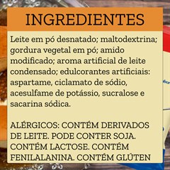 LEITE CONDENSADO EM PÓ ZERO AÇUCAR 1KG