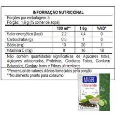 DISPLAY CHA VERDE MAGRO LIMAO 15X8G A