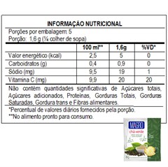 DISPLAY CHA VERDE MAGRO ABACAXI C/ HORTELA 15X8G A
