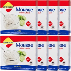MOUSSE LOWCUCAR ZERO ACUCARES SABOR LIMAO 25G
